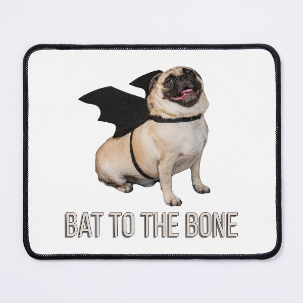 Item preview, Diego the Pug - Bat to the Bone- Bat Wings Costume - Spooky Time Collection designed and sold by 9VoltGorilla.