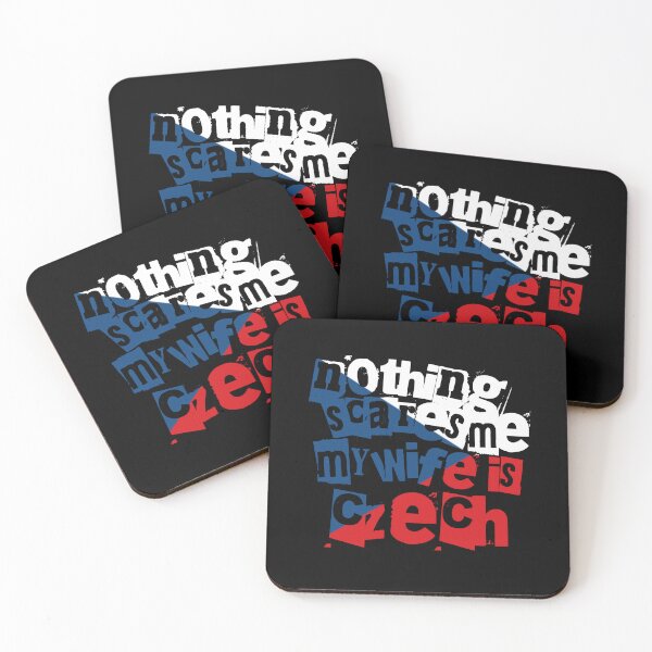 Item preview, Nothing Scares Me My Wife Is Czech Funny Design designed and sold by chrisrivait.