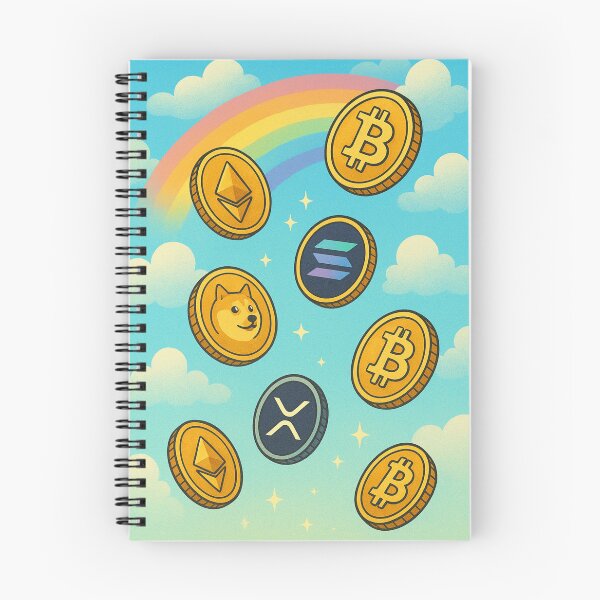 Item preview, ? Crypto Rain – Bright Happy Coin Shower T-Shirt Design designed and sold by LatestDesign95.