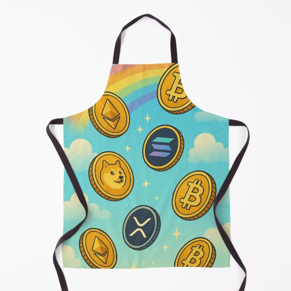 Item preview, ? Crypto Rain – Bright Happy Coin Shower T-Shirt Design designed and sold by LatestDesign95.
