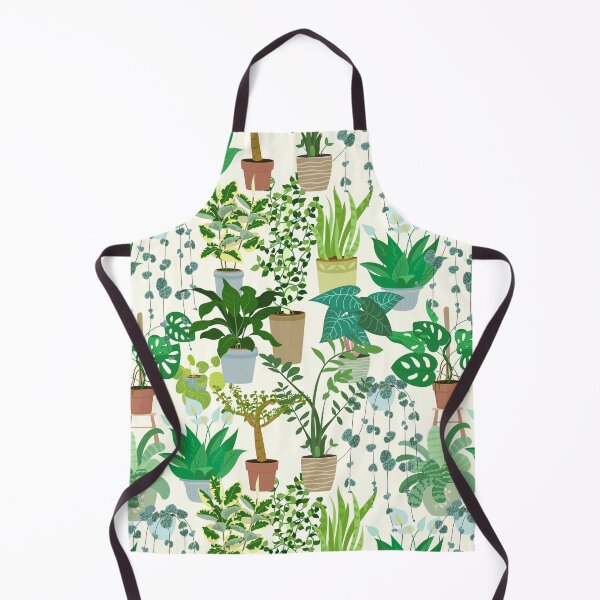 Item preview, Lush Houseplant Pattern – Tropical Indoor Greenery Botanical Design designed and sold by Feral Confetti.