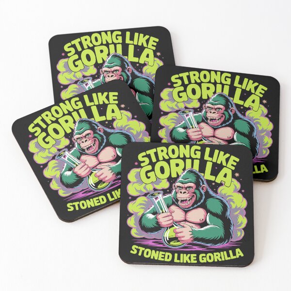 Item preview, Strong Like Gorilla, Stoned Like Gorilla designed and sold by BrittanyHouser.