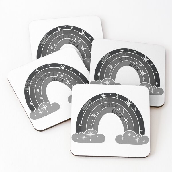 Item preview, Pitch Black Rainbow designed and sold by LillyCityCo.