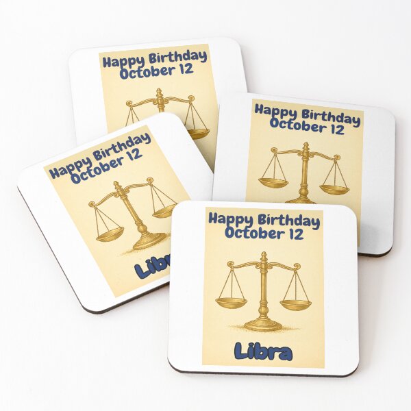 Item preview, Birthday Zodiac Sign – October 12 designed and sold by ariksworld.