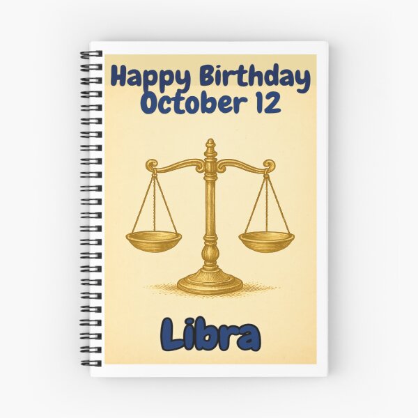 Item preview, Birthday Zodiac Sign – October 12 designed and sold by ariksworld.