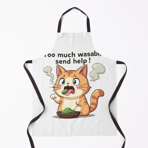 Item preview, Sushi Cat Too much wasabi... send help! designed and sold by Uglyandcute.