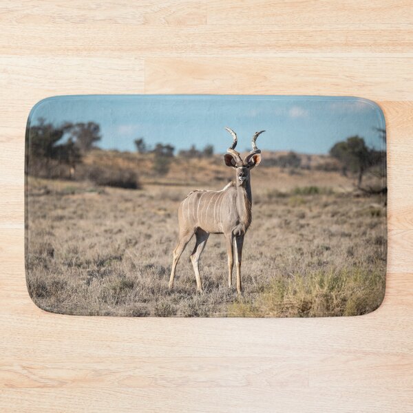 Item preview, Grace of the Savanna — Greater Kudu Standing Proud in Golden Light designed and sold by DavideAntoniani.