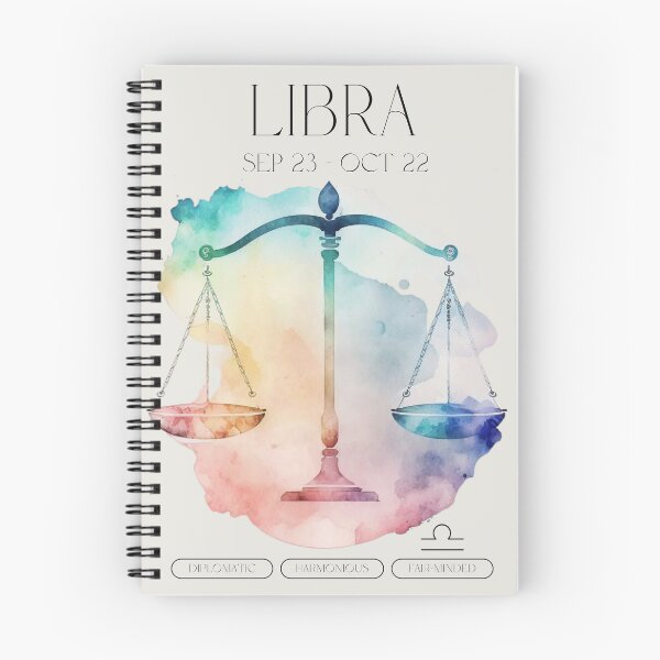 Item preview, Libra Zodiac Watercolor Scales Astrology Art designed and sold by TropicTwist.