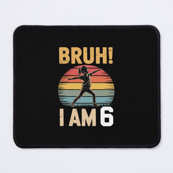 Item preview, 6 Year Old Birthday Dabbing Girl Bruh It's My 6th Birthday designed and sold by Belkisallen.