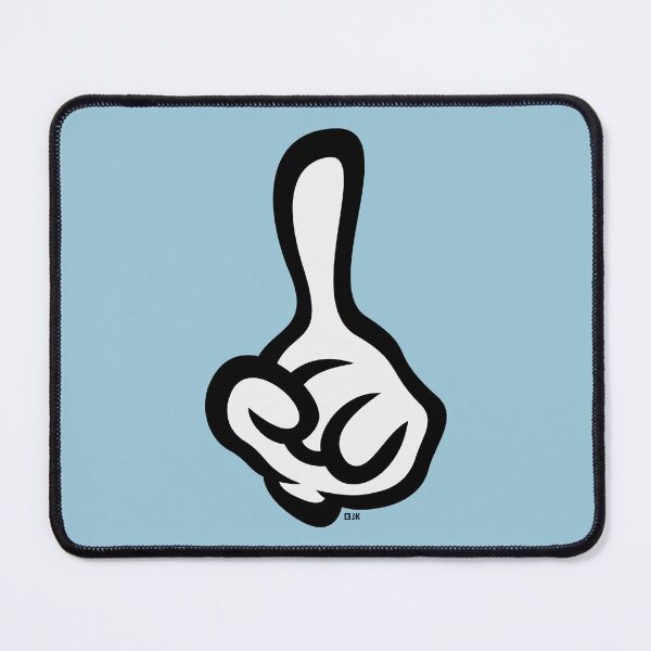 Item preview, Raised Index Finger (Left Forefinger / Hand Sign / POS 2C) designed and sold by MrFaulbaum.