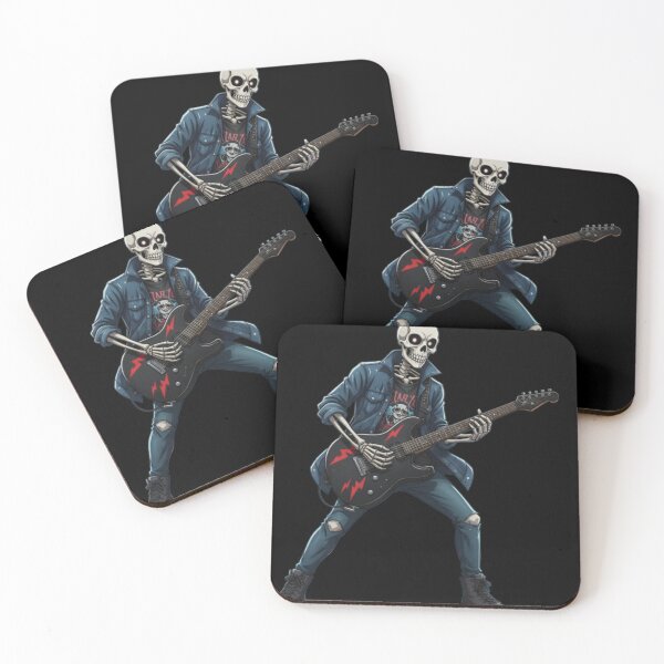 Item preview, Skeleton Guitarist designed and sold by JesterGinn.