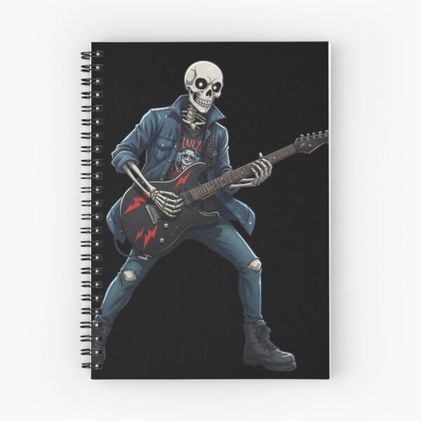 Item preview, Skeleton Guitarist designed and sold by JesterGinn.