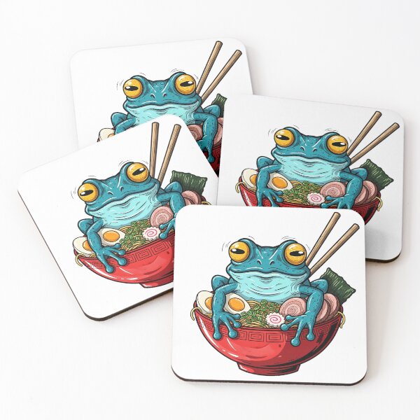 Item preview, Japanese Food - Frog Ramen Bowl designed and sold by Jaanussar.