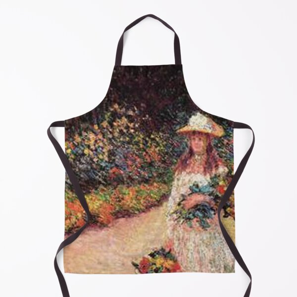 Item preview, Monet Young Girl in the Garden designed and sold by tomorrowsart.