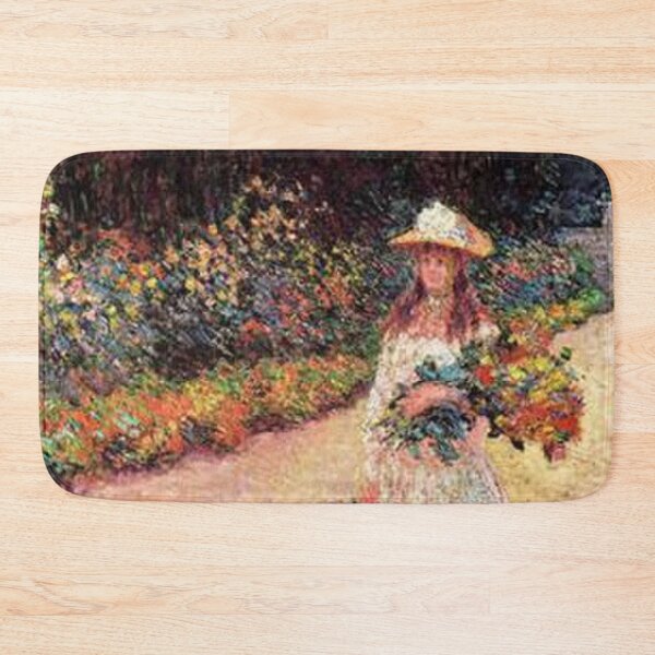 Item preview, Monet Young Girl in the Garden designed and sold by tomorrowsart.