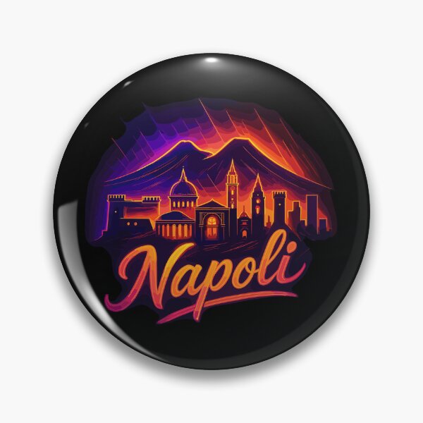 Item preview, Naples City Italy Napoli Silhouette Gift designed and sold by Pineapple-Tree.