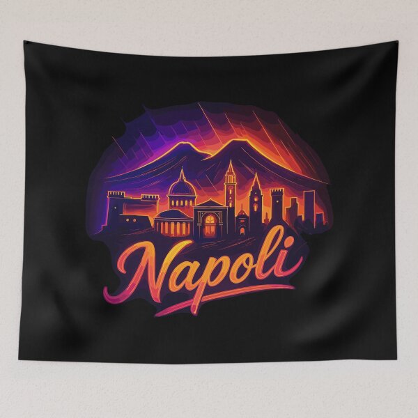 Item preview, Naples City Italy Napoli Silhouette Gift designed and sold by Pineapple-Tree.