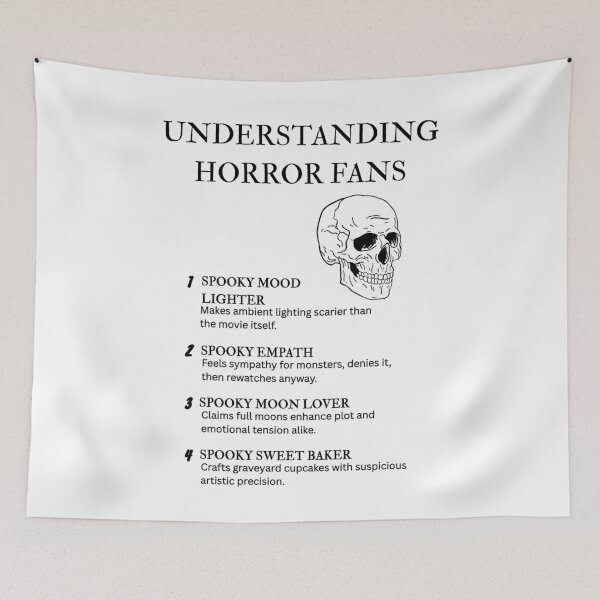 Item preview, Understanding Horror Fans – For Horror Fandom Collectors designed and sold by PsyFlow35.
