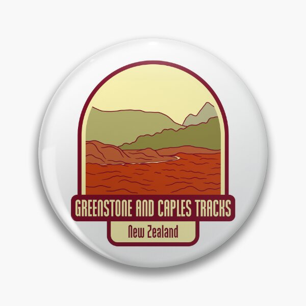 Item preview, Greenstone and Caples tracks - New Zealand designed and sold by Moritz Schwäble.