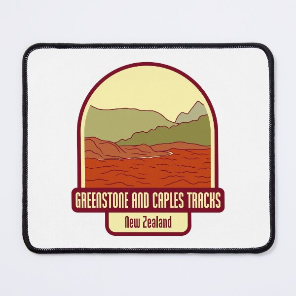 Item preview, Greenstone and Caples tracks - New Zealand designed and sold by Moritz Schwäble.