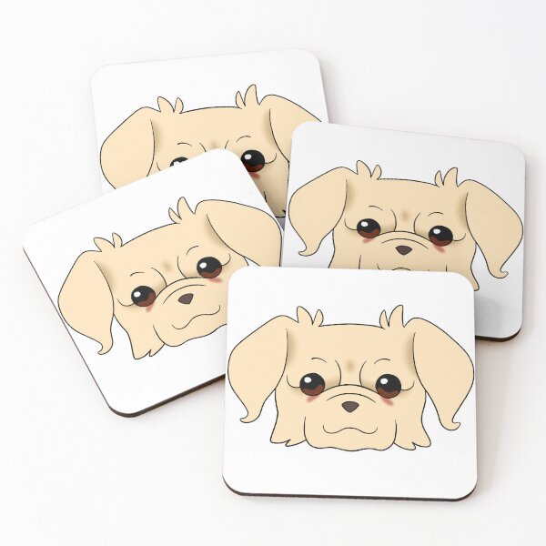 Item preview, Cream Tibetan Spaniel Tear Stains designed and sold by OliRoseArt.