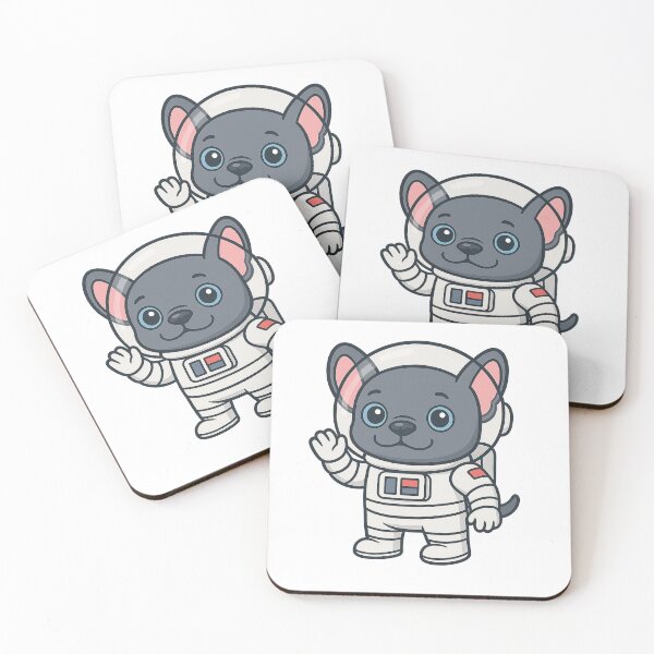Artikelvorschau, Astronaut Bulldog entworfen und verkauft von VagalumeCouture.
