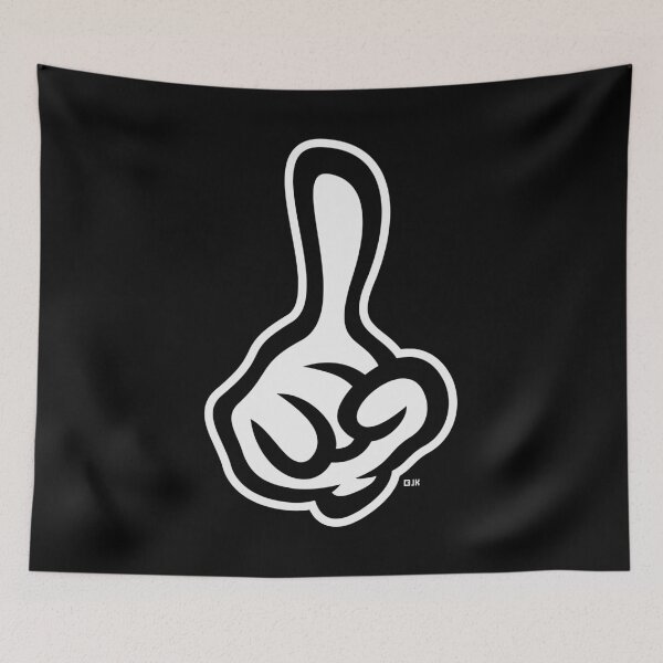 Item preview, Raised Index Finger (Right Forefinger / Hand Sign / NEG 2C) designed and sold by MrFaulbaum.