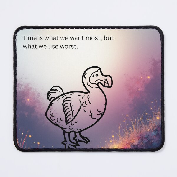 Item preview, Dodo Bird Inspirational Quote designed and sold by BeahBazar.