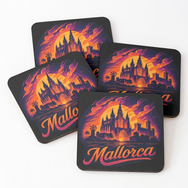 Item preview, Mallorca Island Holiday Silhouette Summer Gift designed and sold by Pineapple-Tree.