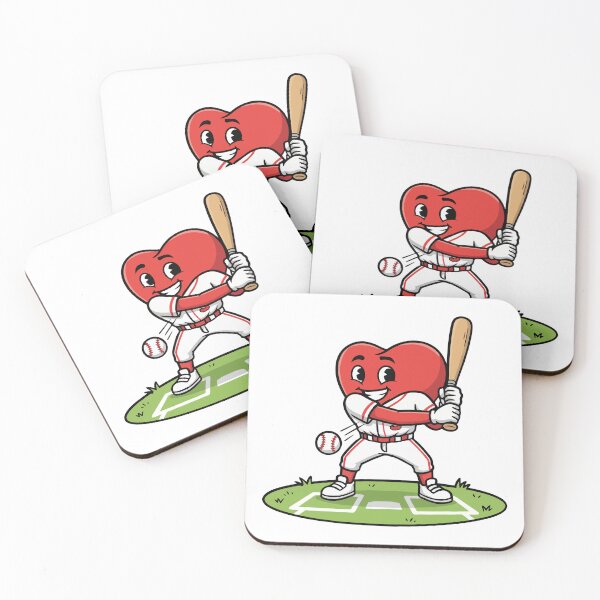 Item preview, Heart-Shaped Baseball Player Shirt, Sports Fan Gift designed and sold by ZenDoodle.