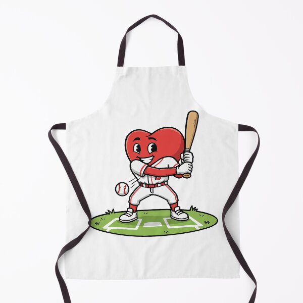Item preview, Heart-Shaped Baseball Player Shirt, Sports Fan Gift designed and sold by ZenDoodle.
