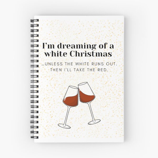 Item preview, i'm dreaming of a white christmas wine designed and sold by lovesimplicity1.