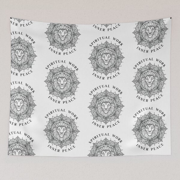Item preview, Spiritual work inner peace designed and sold by GraphicTeeHubs.