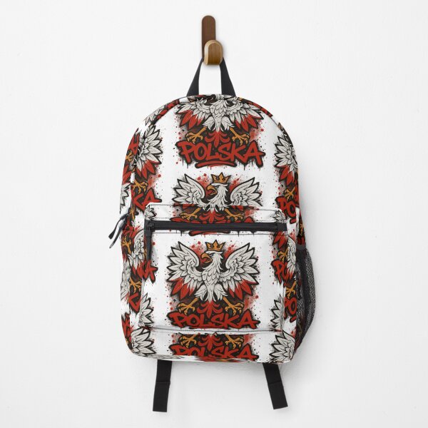 Item preview, Poland Polska Eagle Flag Graffiti Gift designed and sold by Pineapple-Tree.