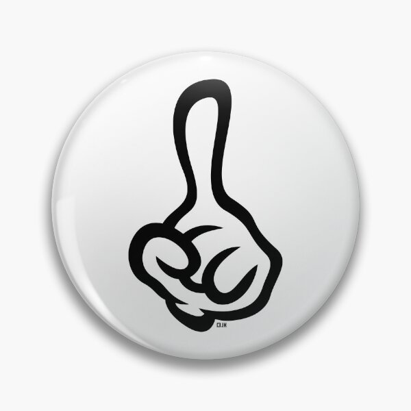 Item preview, Raised Index Finger (Left Forefinger / Hand Sign / 1C) designed and sold by MrFaulbaum.