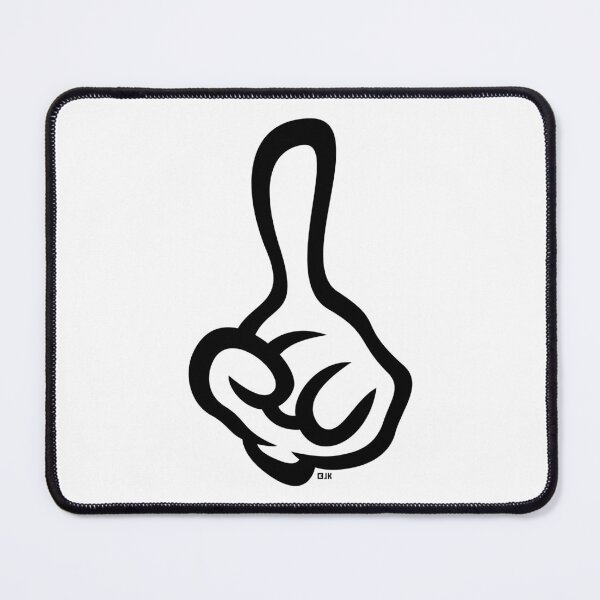 Item preview, Raised Index Finger (Left Forefinger / Hand Sign / 1C) designed and sold by MrFaulbaum.
