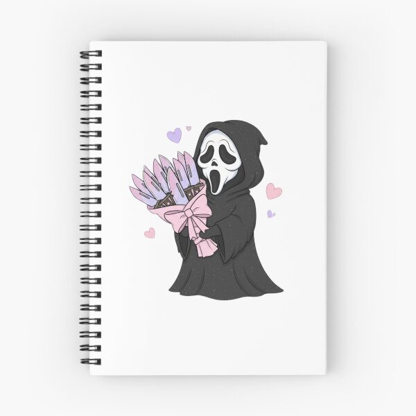 Item preview, Scream bouquet meme movie ghostface ghost face parody weird love pink designed and sold by CheeseBlueprint.