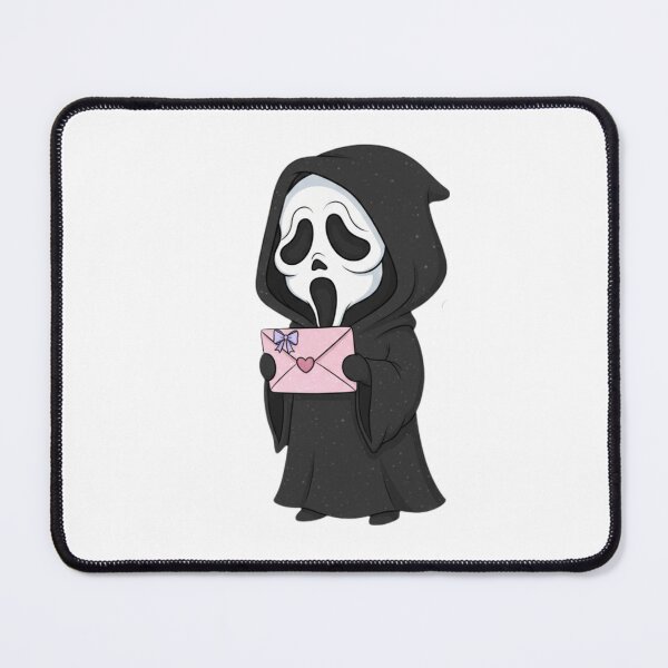 Item preview, Scream love letter meme movie ghostface ghost face parody weird love pink designed and sold by CheeseBlueprint.