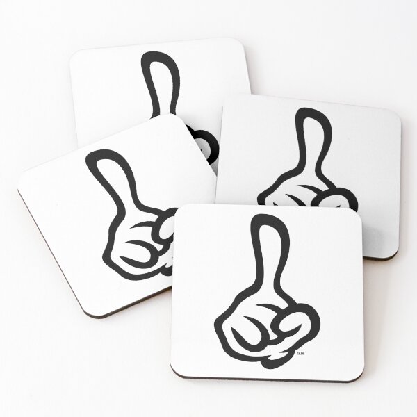 Item preview, Raised Index Finger (Right Forefinger / Hand Sign / 1C) designed and sold by MrFaulbaum.