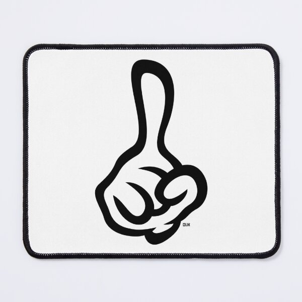 Item preview, Raised Index Finger (Right Forefinger / Hand Sign / 1C) designed and sold by MrFaulbaum.