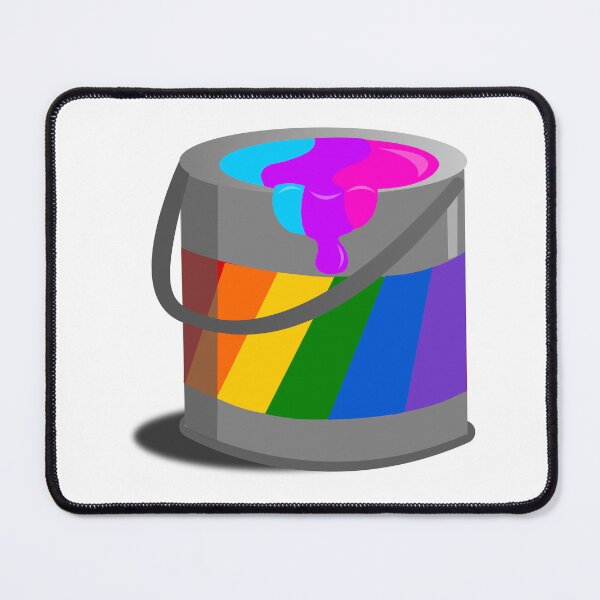 Item preview, Proud Paint Androgyny Flag in a Bucket designed and sold by HarveyHandcraftsandDesigns.