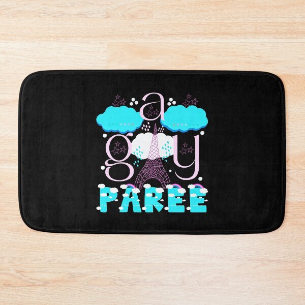 Item preview, Cute Paris Eiffel Tower LGBTQ Rainbows designed and sold by Renata Illustrata.