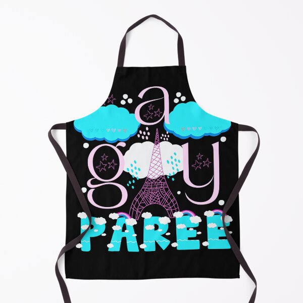 Item preview, Cute Paris Eiffel Tower LGBTQ Rainbows designed and sold by Renata Illustrata.