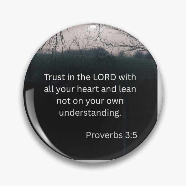Item preview, Proverbs 3.5 design designed and sold by Rubenaaron14240.