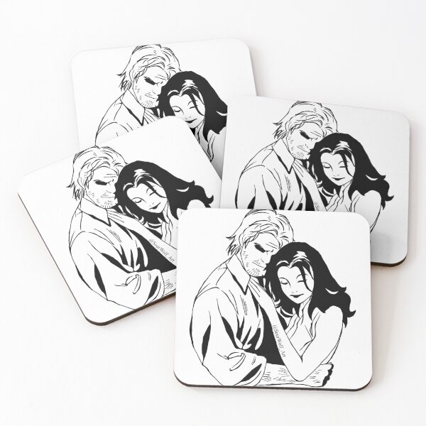 Item preview, Bigby Wolf & Snow White designed and sold by SourWolf_Art.