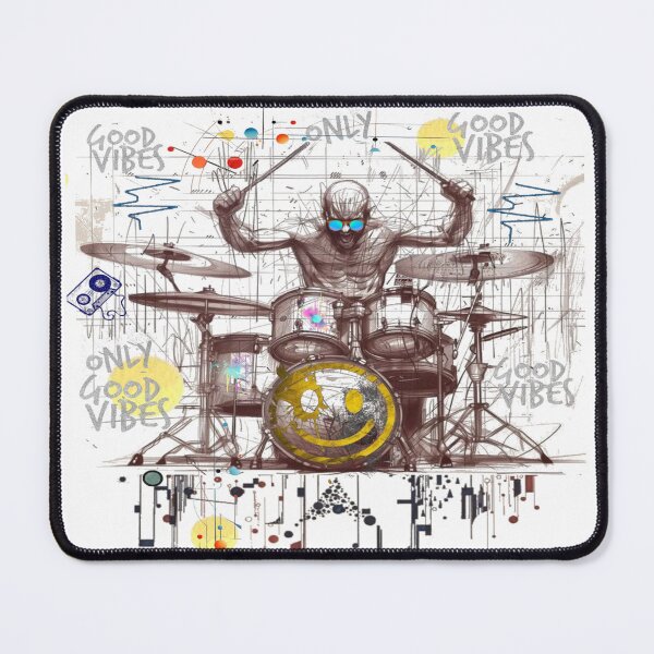 Item preview, Mad Drummer, Good Vibes Drums  designed and sold by Rosa1977.