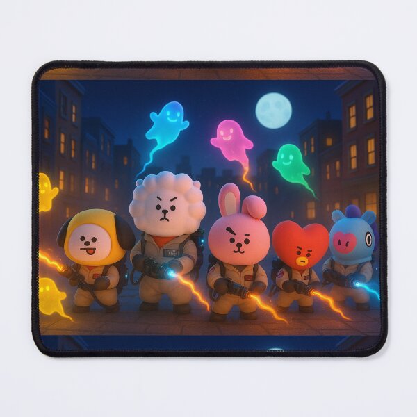 Item preview, BT21 BTS Halloween Ghostbusters kpop designed and sold by Crazy-universe.