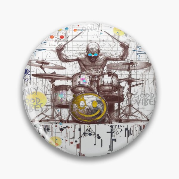 Item preview, Mad Drummer, Good Vibes Drummer designed and sold by Rosa1977.