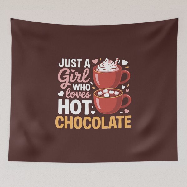 Item preview, Just a Girl who loves CHOCOLATE designed and sold by jkrphoto.