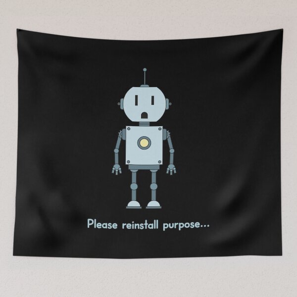 Item preview, Please reinstall purpose – Funny Robot Design designed and sold by JuliusKey.
